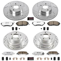 PowerStop Z26 Street Warrior Brake Upgrade Kits for 2002-2003 IMPREZA - K6109-26