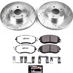 PowerStop Z26 Street Warrior Brake Upgrade Kits for 2013-2016 BRZ, 2011-2016 IMPREZA - K6111-26