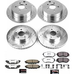 PowerStop Z26 Street Warrior Brake Upgrade Kits for 2012-2016 IMPREZA - K6113-26