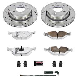 PowerStop Z26 Street Warrior Brake Upgrade Kits for 2000 323CI, 1999-2000 323I - K613-26