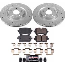 PowerStop Z23 Evolution Sport Brake Upgrade Kits for 2012-2018 A6, A6 QUATTRO, 2013-2018 A7 QUATTRO - K6139