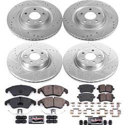 PowerStop Z23 Evolution Sport Brake Upgrade Kits for 2014-2015 A6, A6 QUATTRO, A7 QUATTRO - K6141