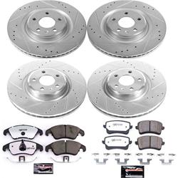 PowerStop Z26 Street Warrior Brake Upgrade Kits for 2013-2016 Q5, 2012-2016 S4, 2012-2017 S5 - K6143-26