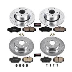 PowerStop Z23 Evolution Sport Brake Upgrade Kits for 1999-2004 DISCOVERY - K6153