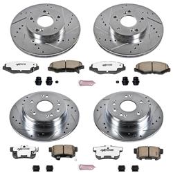 PowerStop Z26 Street Warrior Brake Upgrade Kits for 2002-2004 CR-V - K6171-26