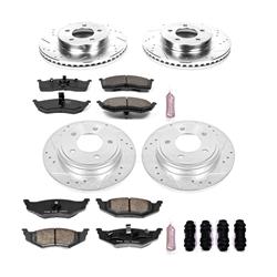 PowerStop Z23 Evolution Sport Brake Upgrade Kits for 1998-2004 CONCORDE, INTREPID - K6177
