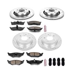 PowerStop Z23 Evolution Sport Brake Upgrade Kits for 2000-2004 CONCORDE, INTREPID - K6178