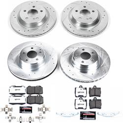 PowerStop Z26 Street Warrior Brake Upgrade Kits for 1999-2003 CL500 - K6211-26