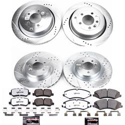 PowerStop Z36 Truck and Tow Brake Upgrade Kits for 2010-2013 RANGE ROVER SPORT - K6227-36