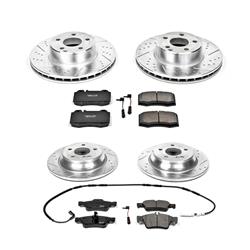 PowerStop Z23 Evolution Sport Brake Upgrade Kits for 2003-2006 CL500, S430 - K6229