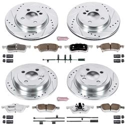 PowerStop Z26 Street Warrior Brake Upgrade Kits for 2007-2008 COOPER - K6296-26