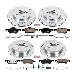 PowerStop Z23 Evolution Sport Brake Upgrade Kits for 2007-2008 COOPER - K6296