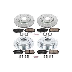 PowerStop Z23 Evolution Sport Brake Upgrade Kits for 2009-2012 ELANTRA - K6302