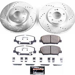 PowerStop Z26 Street Warrior Brake Upgrade Kits for 2013-2015 VELOSTER - K6306-26
