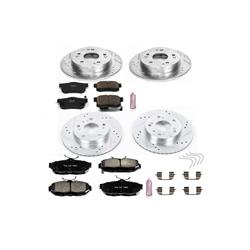 PowerStop Z23 Evolution Sport Brake Upgrade Kits for 2012 CIVIC - K6320