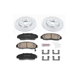 PowerStop Z23 Evolution Sport Brake Upgrade Kits for 2017-2024 ARMADA, 2011-2013 QX56, 2014-2024 QX80 - K6321