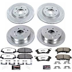PowerStop Z36 Truck and Tow Brake Upgrade Kits for 2017-2024 ARMADA, 2011-2013 QX56, 2014-2024 QX80 - K6322-36