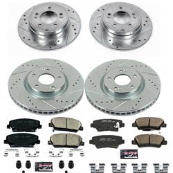 PowerStop Z23 Evolution Sport Brake Upgrade Kits for 2011-2015 OPTIMA - K6325
