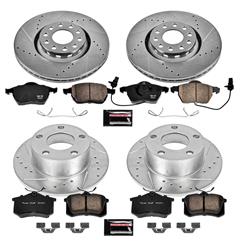 PowerStop Z23 Evolution Sport Brake Upgrade Kits for 1998-2004 A6 - K637