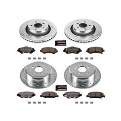 PowerStop Z36 Truck and Tow Brake Upgrade Kits for 2008-2012 LIBERTY, 2009-2011 NITRO - K6396-36