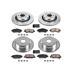 PowerStop Z23 Evolution Sport Brake Upgrade Kits for 2008-2012 LIBERTY, 2009-2011 NITRO - K6396