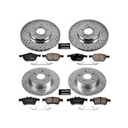 PowerStop Z23 Evolution Sport Brake Upgrade Kits for 2013-2018 C-MAX - K6397