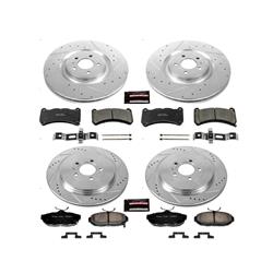 PowerStop Z23 Evolution Sport Brake Upgrade Kits for 2013-2014 MUSTANG - K6401