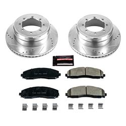 PowerStop Z23 Evolution Sport Brake Upgrade Kits for 2013-2022 F-350 SUPER DUTY, 2013-2016 F-450 SUPER DUTY - K6406