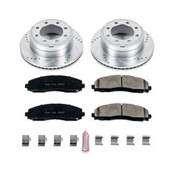 PowerStop Z23 Evolution Sport Brake Upgrade Kits for 2012-2022 F-250 SUPER DUTY, 2013-2022 F-350 SUPER DUTY - K6407