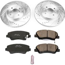 PowerStop Z23 Evolution Sport Brake Upgrade Kits for 2012-2017 RIO - K6499