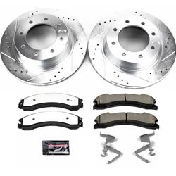 PowerStop Z36 Truck and Tow Brake Upgrade Kits for 2012-2021 NV1500, NV2500, NV3500 - K6518-36