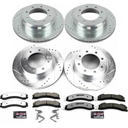 PowerStop Z36 Truck and Tow Brake Upgrade Kits for 2012-2021 NV1500, NV2500, NV3500 - K6519-36