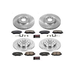 PowerStop Z23 Evolution Sport Brake Upgrade Kits for 2015-2017 200, 2014-2022 CHEROKEE - K6539