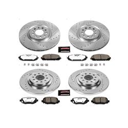 PowerStop Z36 Truck and Tow Brake Upgrade Kits for 2014-2015 CHEROKEE - K6541-36