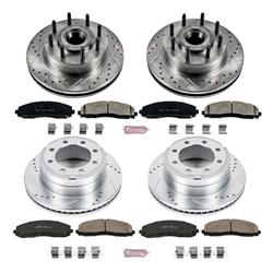 PowerStop Z23 Evolution Sport Brake Upgrade Kits for 2012 F-250 SUPER DUTY, F-350 SUPER DUTY - K6551