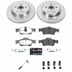 PowerStop Z26 Street Warrior Brake Upgrade Kits for 2003-2006 S430 - K6567-26