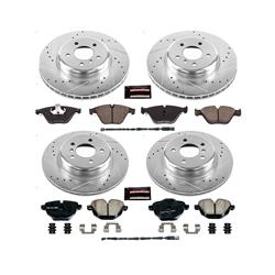 PowerStop Z23 Evolution Sport Brake Upgrade Kits for 2011 535I XDRIVE - K6582