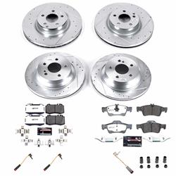 PowerStop Z26 Street Warrior Brake Upgrade Kits for 2006 CLS500 - K6598-26
