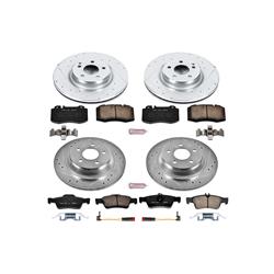 PowerStop Z23 Evolution Sport Brake Upgrade Kits for 2007-2009 E550 - K6600