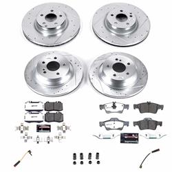 PowerStop Z26 Street Warrior Brake Upgrade Kits for 2007-2011 CLS550 - K6602-26