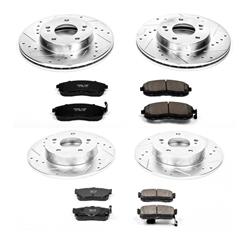 PowerStop Z23 Evolution Sport Brake Upgrade Kits for 1996-1999 I30, 1995-1999 MAXIMA - K662
