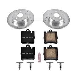 Power Stop K6346 Front Brake Kit with Drilled//Slotted Brake Rotors and Z23 Evolution Ceramic Brake Pads