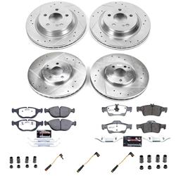 PowerStop Z26 Street Warrior Brake Upgrade Kits for 2003-2006 S430 - K6747-26