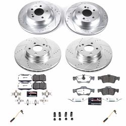 PowerStop Z26 Street Warrior Brake Upgrade Kits for 2007-2009 E550 - K6753-26