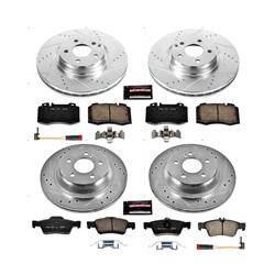 PowerStop Z23 Evolution Sport Brake Upgrade Kits for 2007-2009 E550 - K6753
