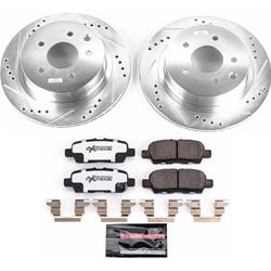 PowerStop Z26 Street Warrior Brake Upgrade Kits for 2011-2025 LEAF, 2014-2020 ROGUE, 2017-2022 ROGUE SPORT - K6761-26