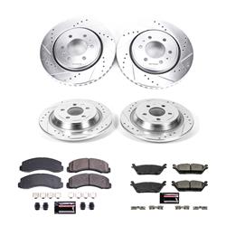 PowerStop Z23 Evolution Sport Brake Upgrade Kits for 2015-2017 F-150 - K6803