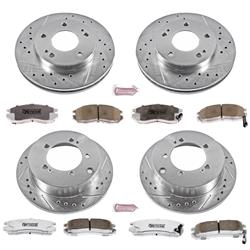 PowerStop Z26 Street Warrior Brake Upgrade Kits for 1990-1994 ECLIPSE, LASER, TALON - K682-26