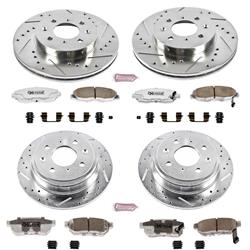 PowerStop Z26 Street Warrior Brake Upgrade Kits for 1999-2000 CIVIC - K691-26