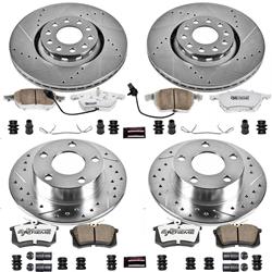 PowerStop Z26 Street Warrior Brake Upgrade Kits for 1998-2001 A6 QUATTRO - K6918-26